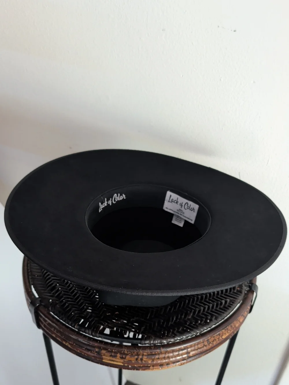 Lack of Color Black Hat Women Size S
